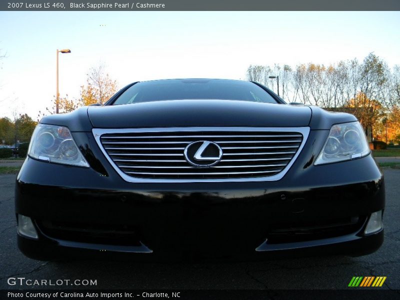Black Sapphire Pearl / Cashmere 2007 Lexus LS 460
