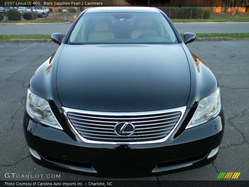 Black Sapphire Pearl / Cashmere 2007 Lexus LS 460