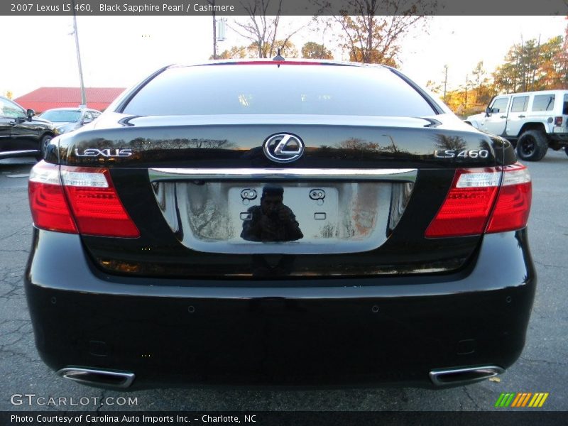 Black Sapphire Pearl / Cashmere 2007 Lexus LS 460