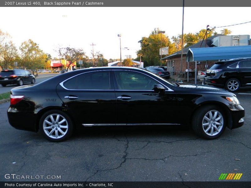 Black Sapphire Pearl / Cashmere 2007 Lexus LS 460