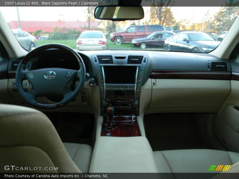 Black Sapphire Pearl / Cashmere 2007 Lexus LS 460