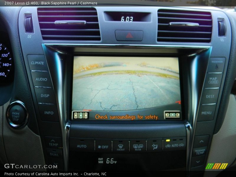 Black Sapphire Pearl / Cashmere 2007 Lexus LS 460
