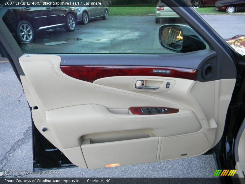 Black Sapphire Pearl / Cashmere 2007 Lexus LS 460