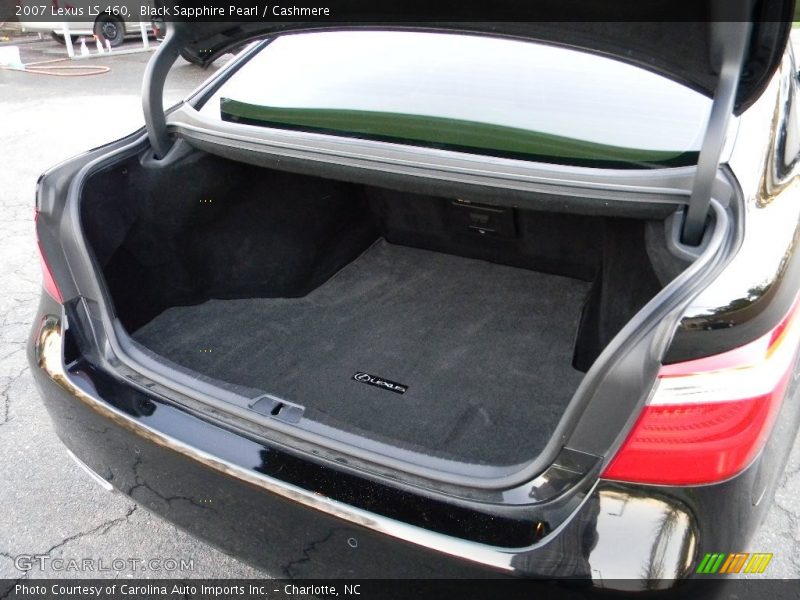 Black Sapphire Pearl / Cashmere 2007 Lexus LS 460