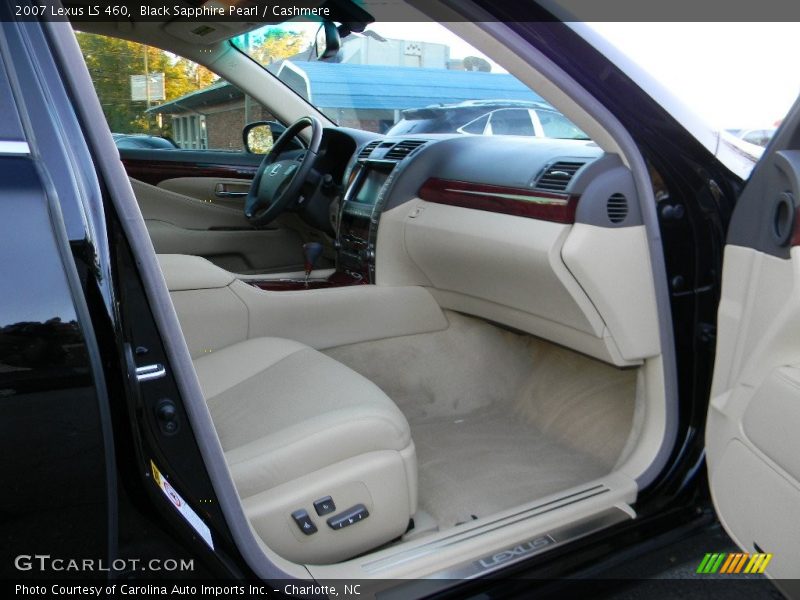 Black Sapphire Pearl / Cashmere 2007 Lexus LS 460