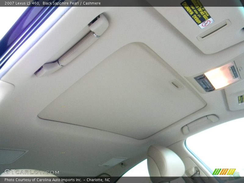 Black Sapphire Pearl / Cashmere 2007 Lexus LS 460