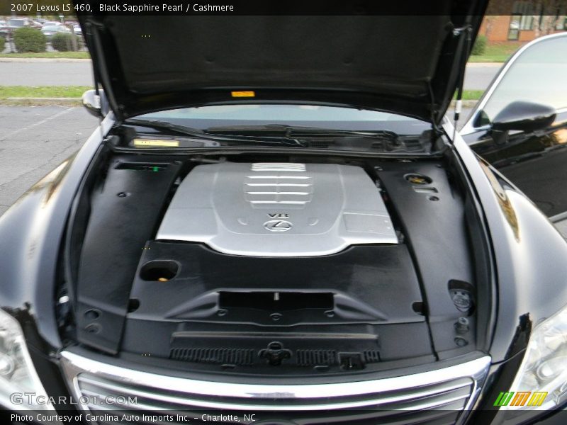 Black Sapphire Pearl / Cashmere 2007 Lexus LS 460