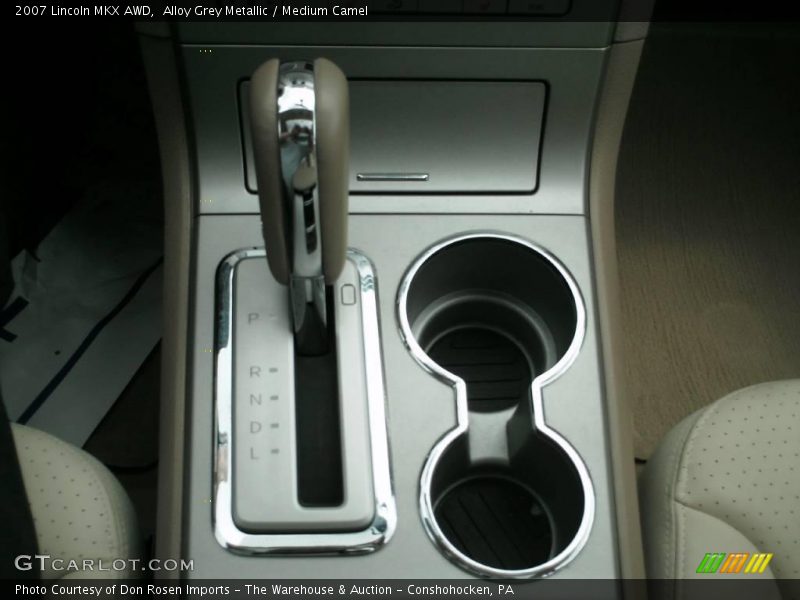 Alloy Grey Metallic / Medium Camel 2007 Lincoln MKX AWD
