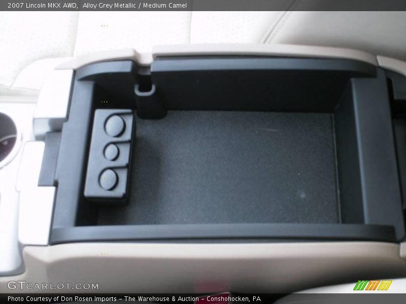 Alloy Grey Metallic / Medium Camel 2007 Lincoln MKX AWD