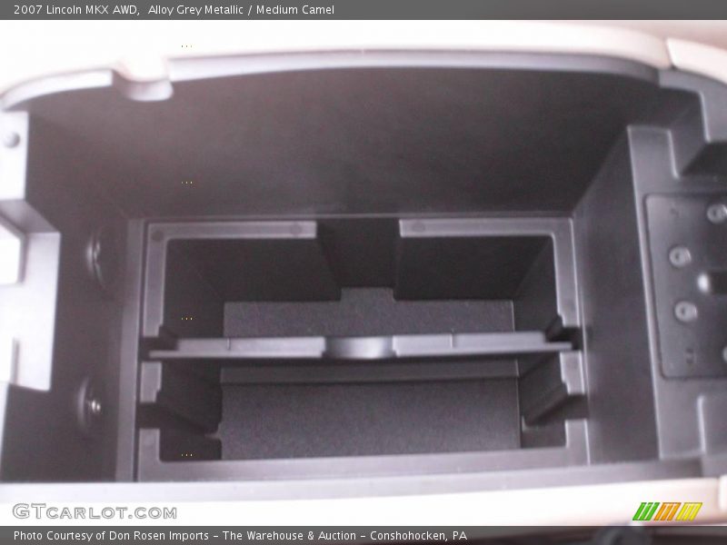 Alloy Grey Metallic / Medium Camel 2007 Lincoln MKX AWD