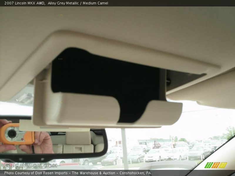 Alloy Grey Metallic / Medium Camel 2007 Lincoln MKX AWD
