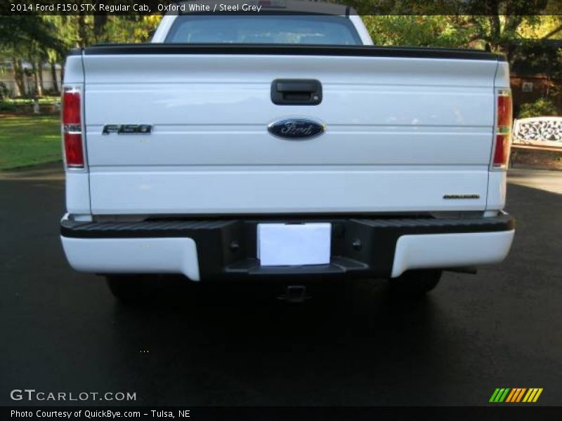 Oxford White / Steel Grey 2014 Ford F150 STX Regular Cab