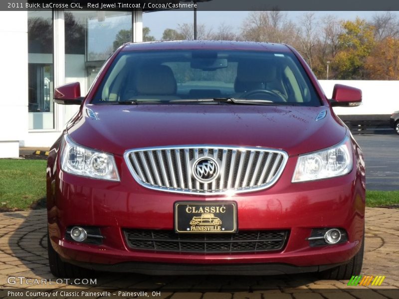 Red Jewel Tintcoat / Cocoa/Cashmere 2011 Buick LaCrosse CXL