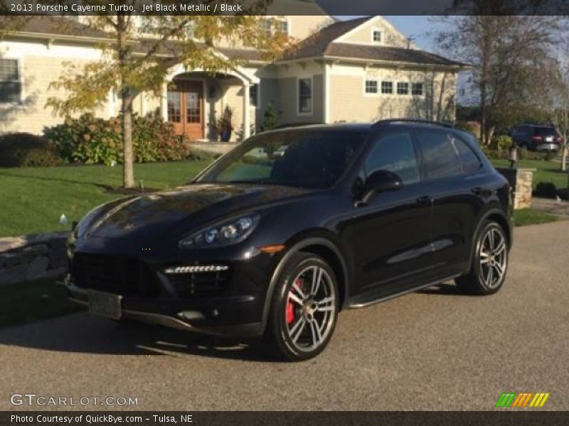 Jet Black Metallic / Black 2013 Porsche Cayenne Turbo
