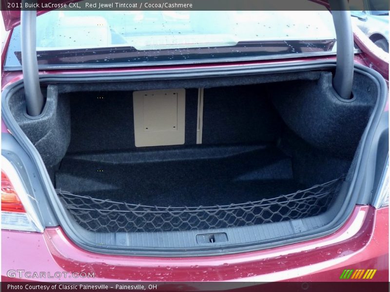 Red Jewel Tintcoat / Cocoa/Cashmere 2011 Buick LaCrosse CXL