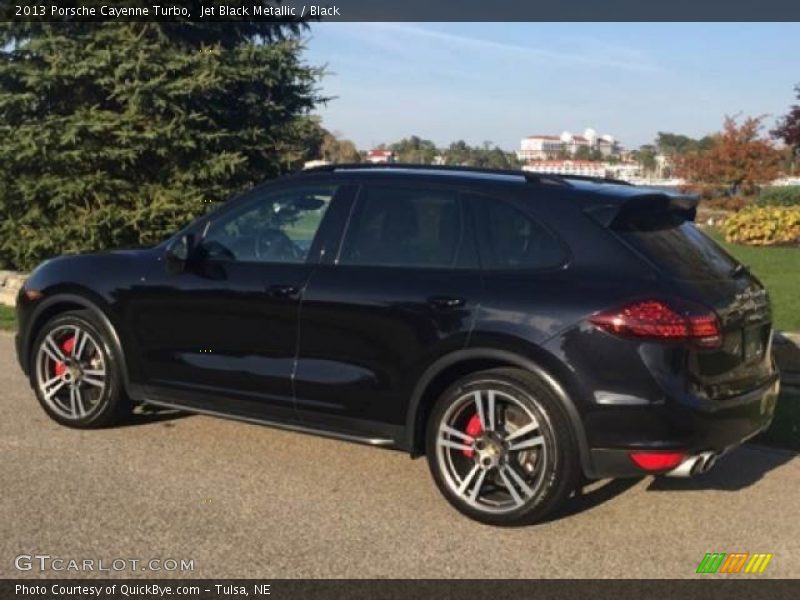 Jet Black Metallic / Black 2013 Porsche Cayenne Turbo