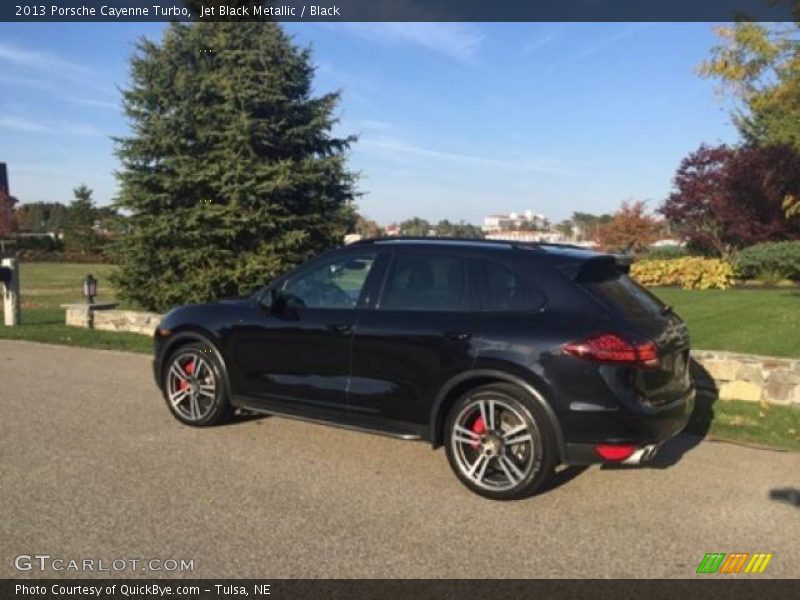 Jet Black Metallic / Black 2013 Porsche Cayenne Turbo