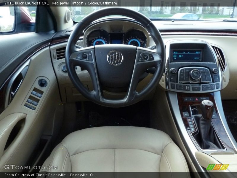 Red Jewel Tintcoat / Cocoa/Cashmere 2011 Buick LaCrosse CXL