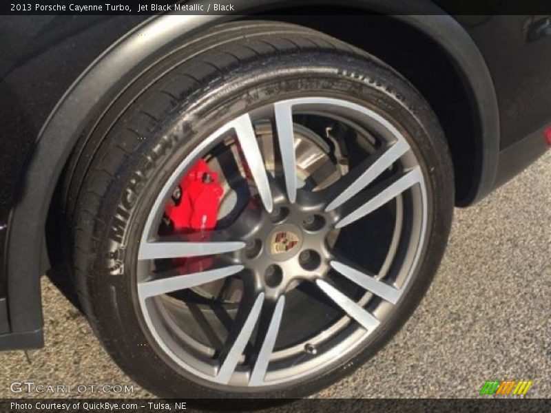 Jet Black Metallic / Black 2013 Porsche Cayenne Turbo