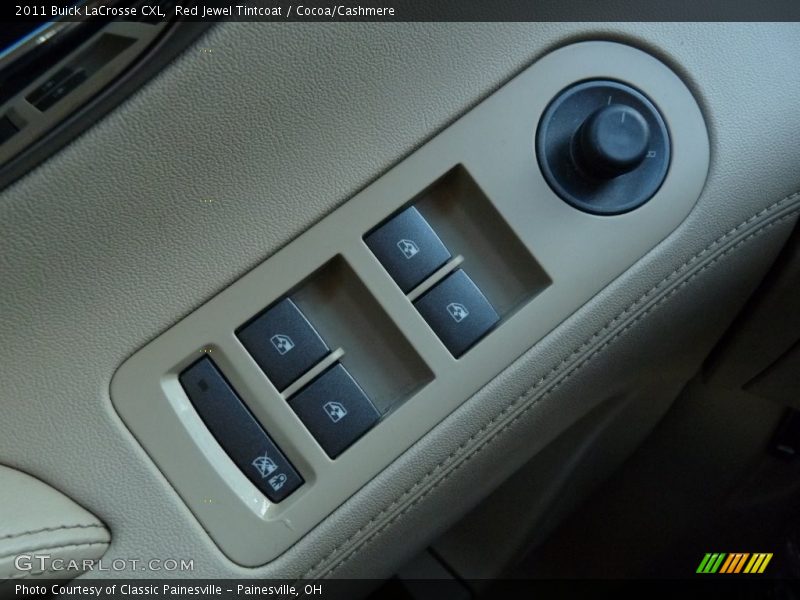 Red Jewel Tintcoat / Cocoa/Cashmere 2011 Buick LaCrosse CXL