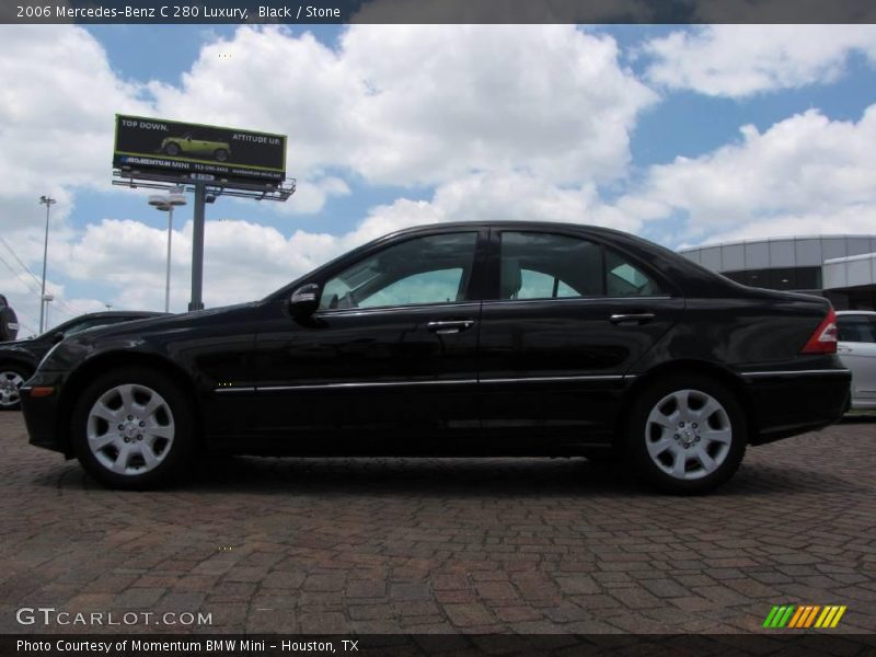 Black / Stone 2006 Mercedes-Benz C 280 Luxury