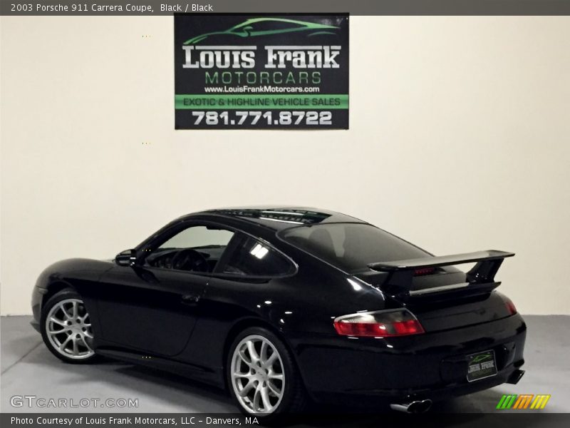 Black / Black 2003 Porsche 911 Carrera Coupe