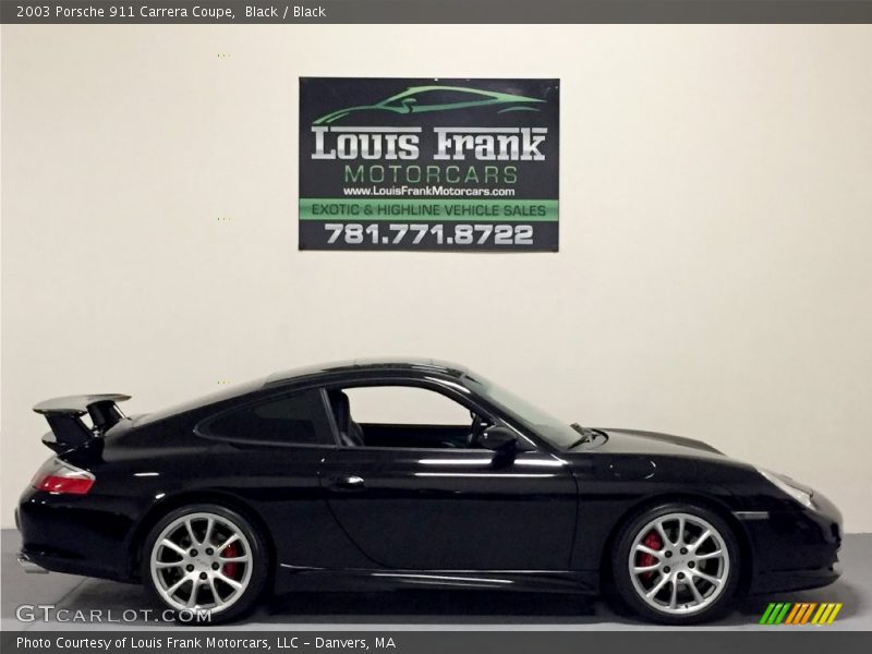 Black / Black 2003 Porsche 911 Carrera Coupe