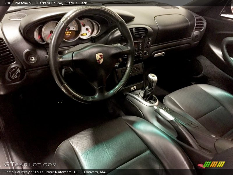 Black / Black 2003 Porsche 911 Carrera Coupe