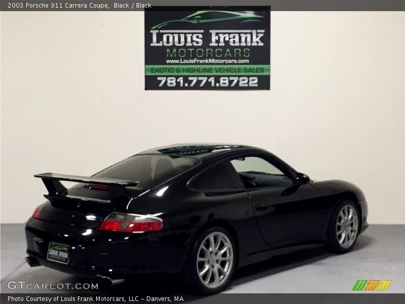 Black / Black 2003 Porsche 911 Carrera Coupe