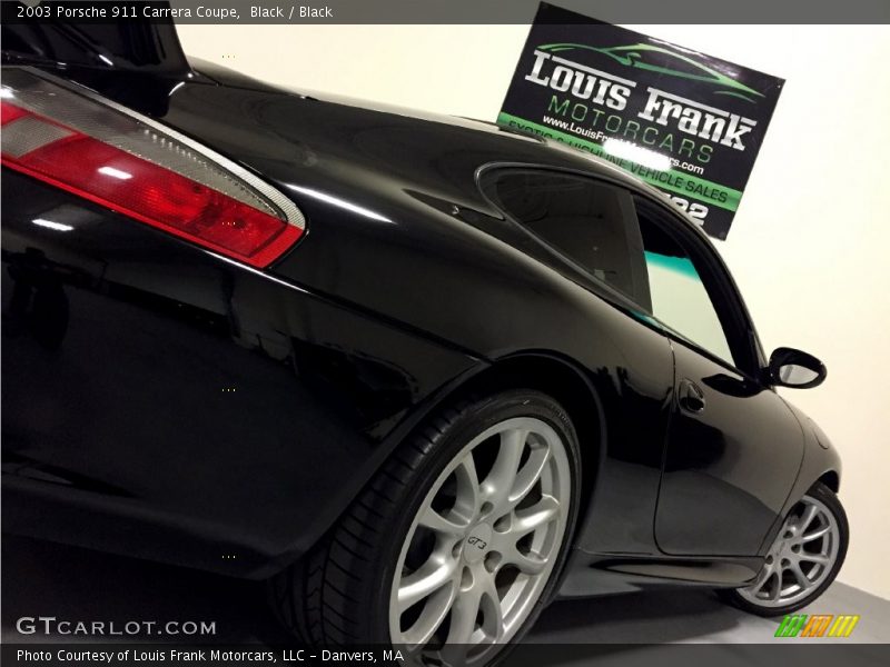 Black / Black 2003 Porsche 911 Carrera Coupe