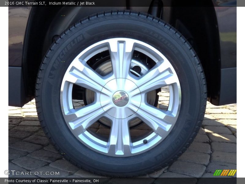 Iridium Metallic / Jet Black 2016 GMC Terrain SLT