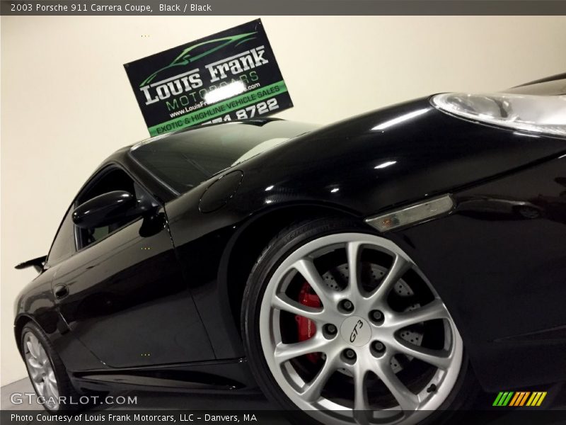 Black / Black 2003 Porsche 911 Carrera Coupe