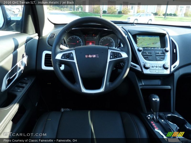 Iridium Metallic / Jet Black 2016 GMC Terrain SLT