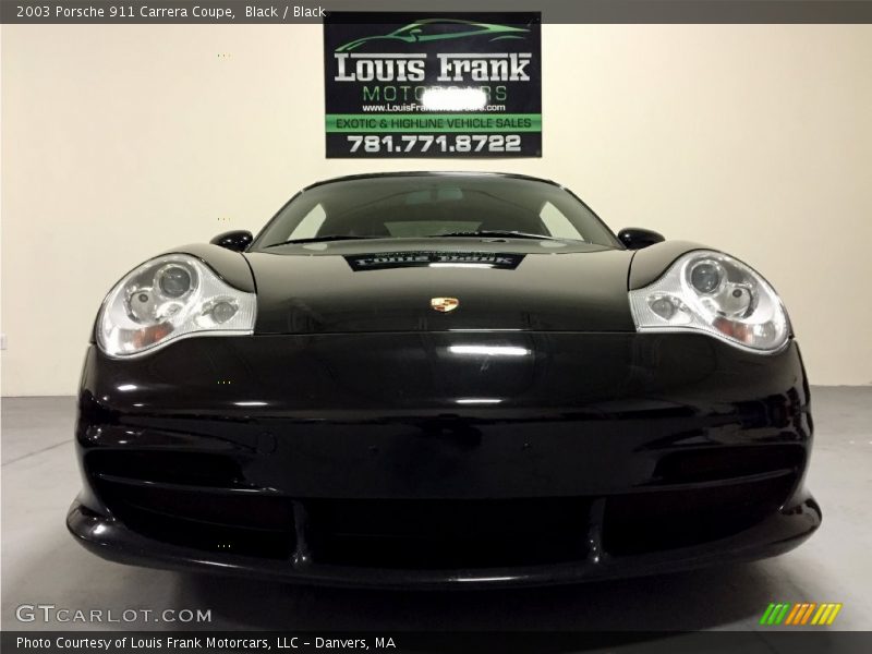 Black / Black 2003 Porsche 911 Carrera Coupe