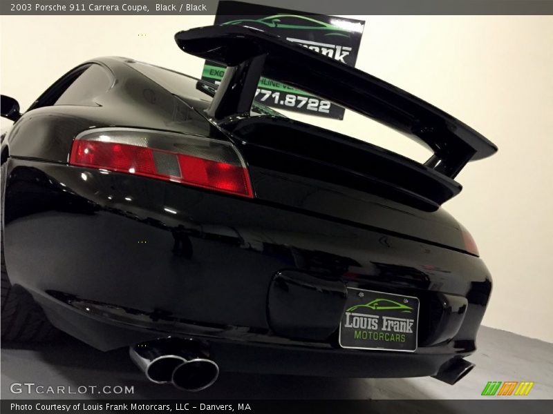 Black / Black 2003 Porsche 911 Carrera Coupe