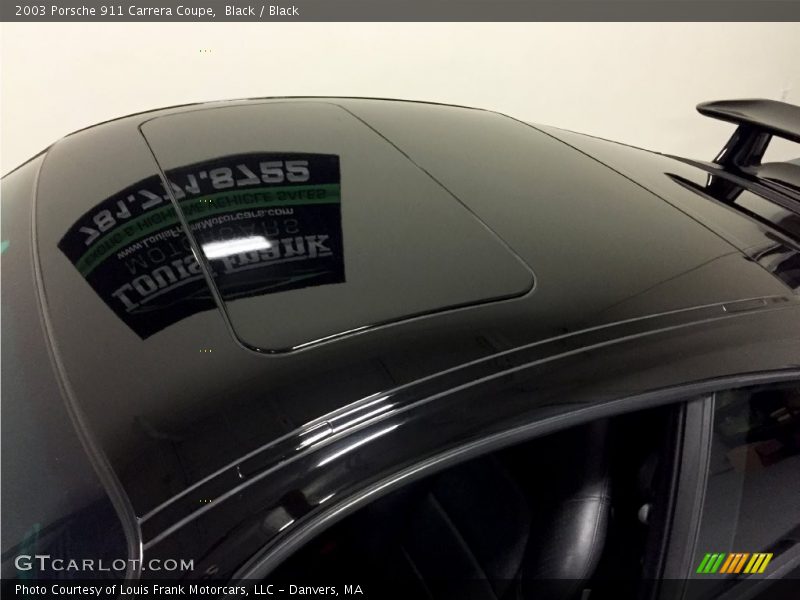 Black / Black 2003 Porsche 911 Carrera Coupe