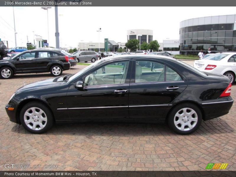 Black / Stone 2006 Mercedes-Benz C 280 Luxury