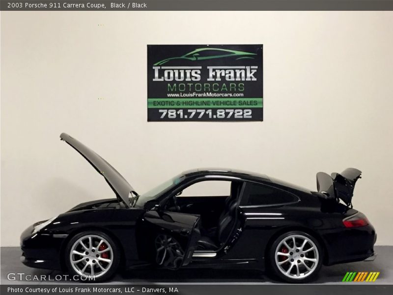 Black / Black 2003 Porsche 911 Carrera Coupe