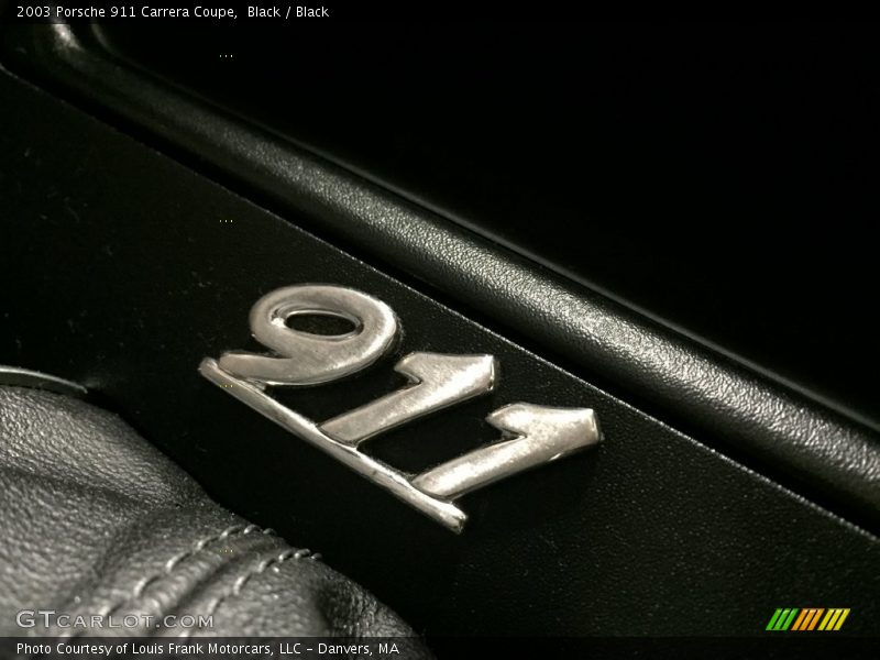 Black / Black 2003 Porsche 911 Carrera Coupe