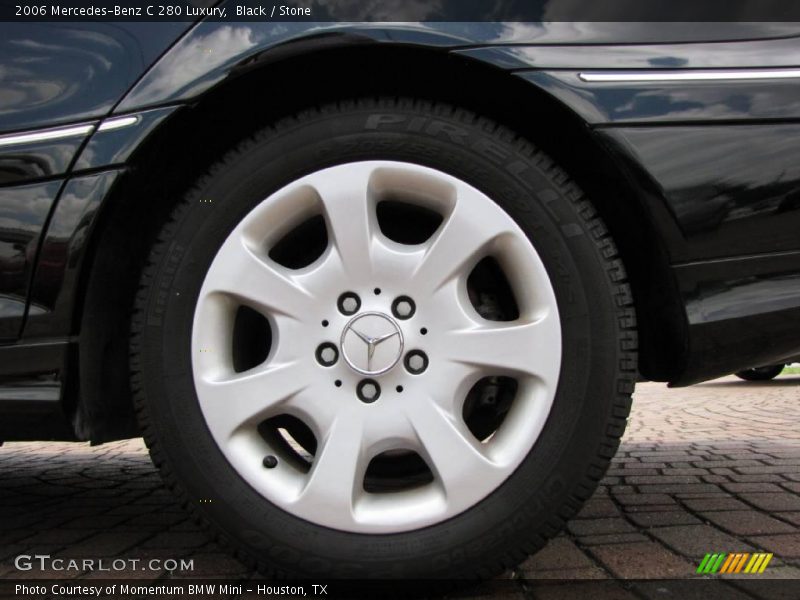 Black / Stone 2006 Mercedes-Benz C 280 Luxury