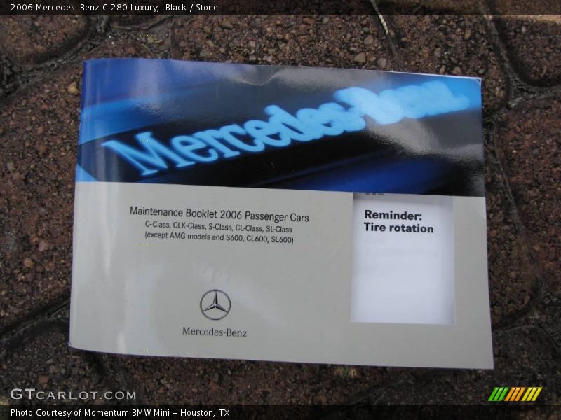 Black / Stone 2006 Mercedes-Benz C 280 Luxury
