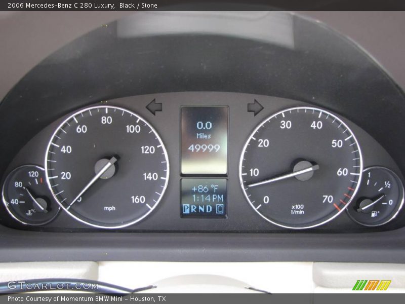 Black / Stone 2006 Mercedes-Benz C 280 Luxury