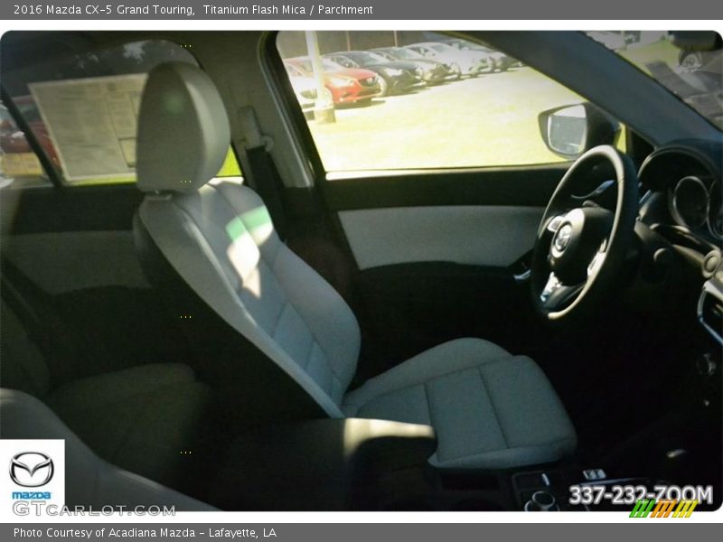 Titanium Flash Mica / Parchment 2016 Mazda CX-5 Grand Touring