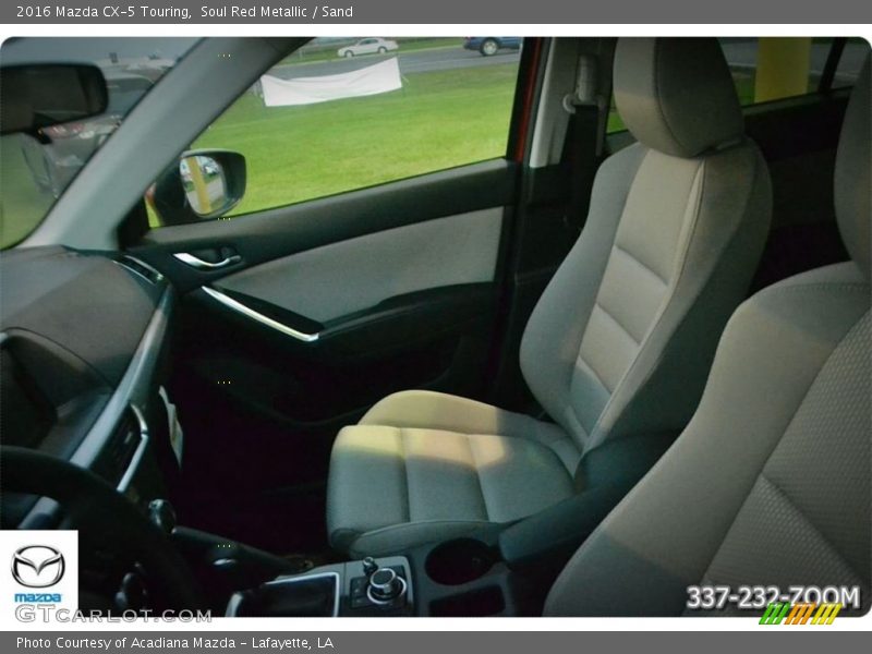 Soul Red Metallic / Sand 2016 Mazda CX-5 Touring