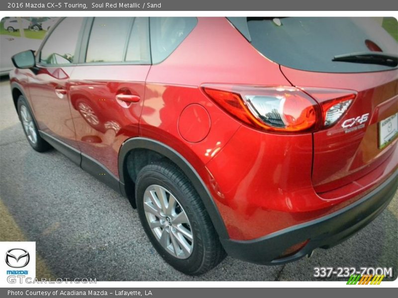 Soul Red Metallic / Sand 2016 Mazda CX-5 Touring