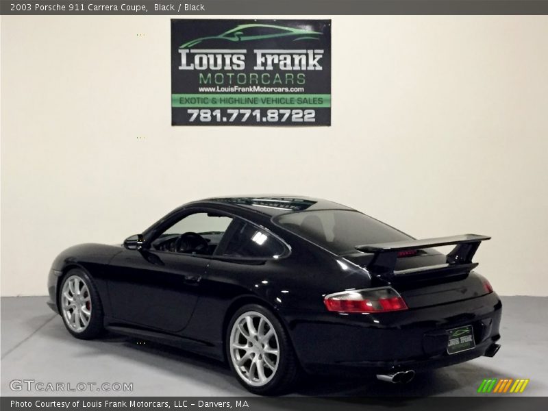 Black / Black 2003 Porsche 911 Carrera Coupe