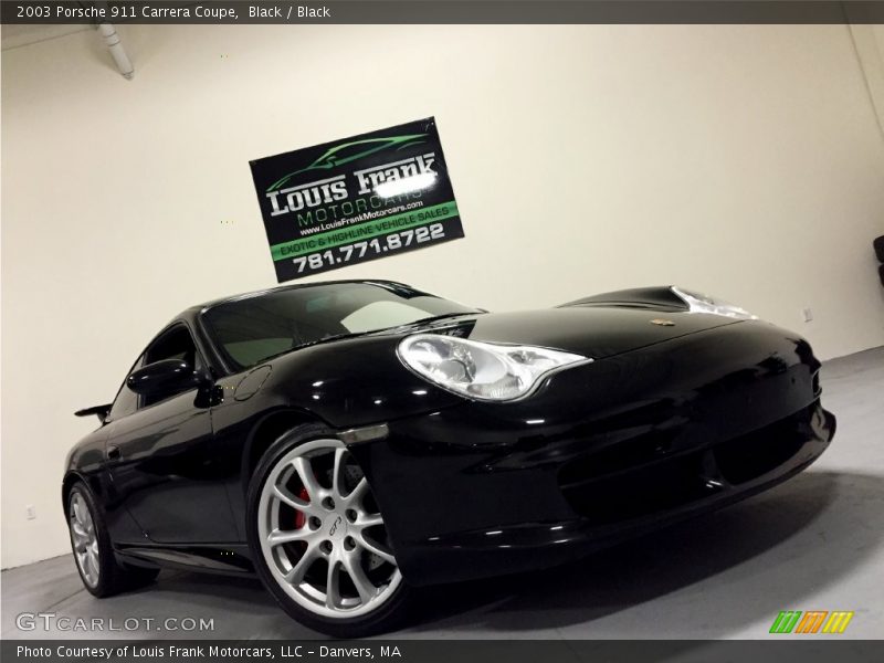 Black / Black 2003 Porsche 911 Carrera Coupe