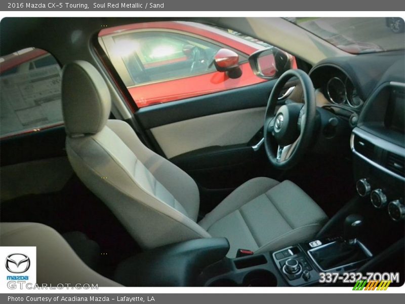 Soul Red Metallic / Sand 2016 Mazda CX-5 Touring
