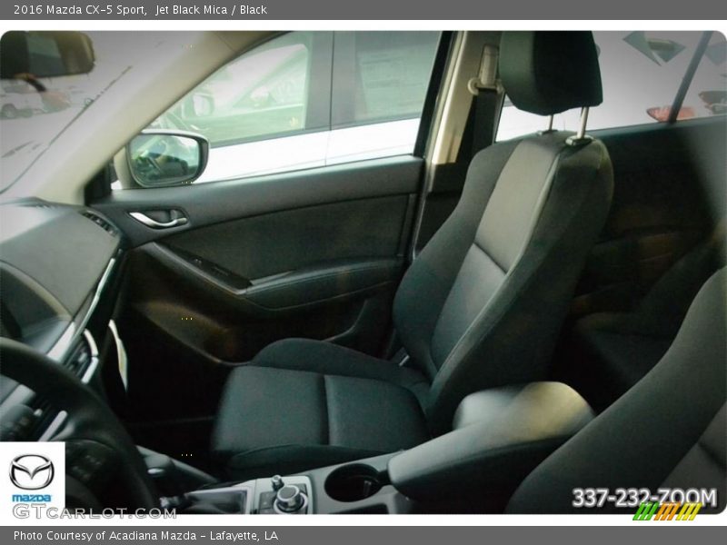 Jet Black Mica / Black 2016 Mazda CX-5 Sport