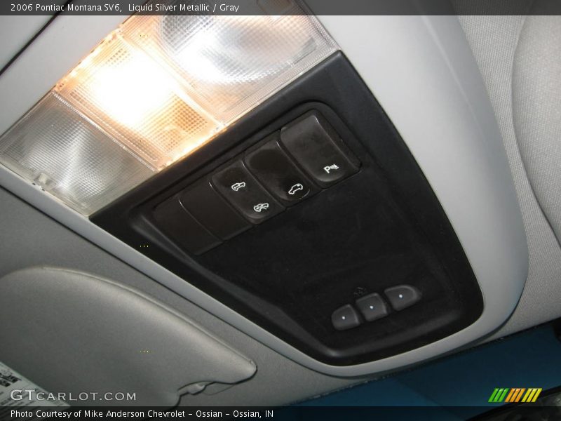 Liquid Silver Metallic / Gray 2006 Pontiac Montana SV6